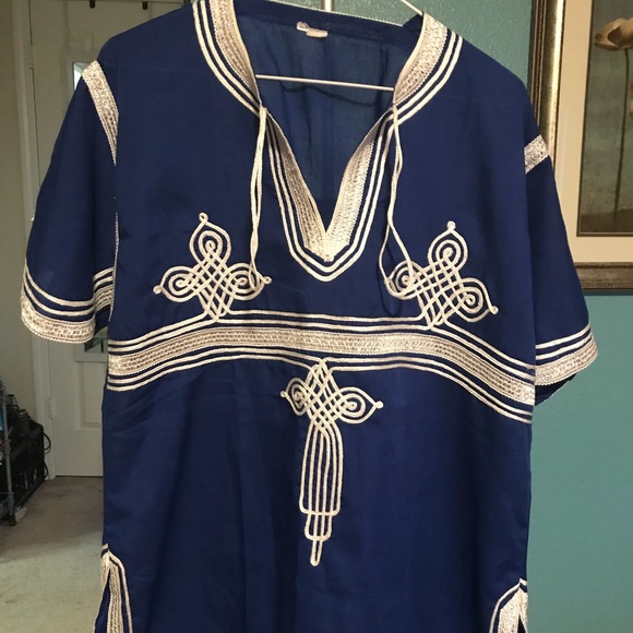 Tops - Traditional Moroccan Tunic amazing embroidery 💕